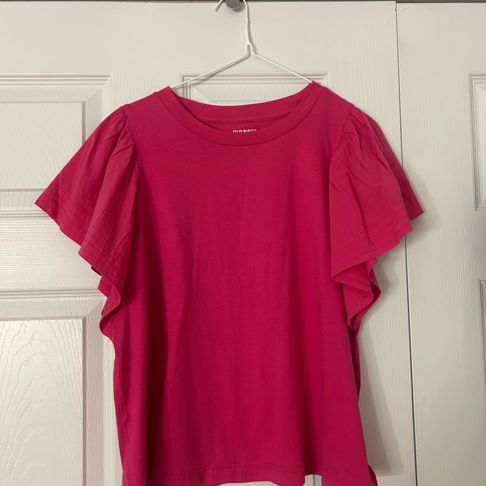 Old Navy Vibrant Pink Tee